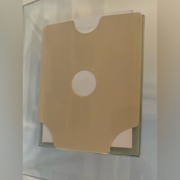 International silver company glass frame with clock - Picture 10 of 10